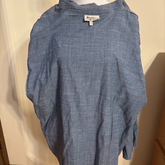 HESTER & ORCHARD Women's 100% Cotton Button Down Shirt - 3x - Picture 8 of 12